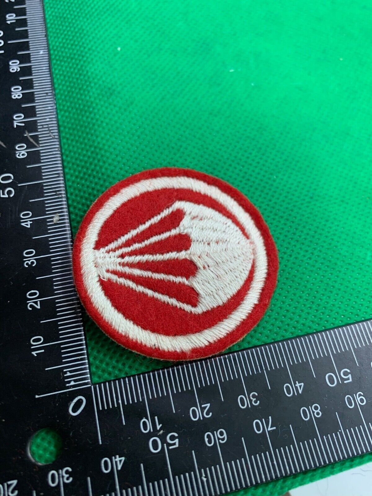 US Army Airborne Paratrooper Garrison Cap Badge - WW2 Pattern - The Militaria Shop