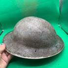 Original WW2 South African Army Mk2 Brodie Helmet - British Style Combat Helmet - The Militaria Shop