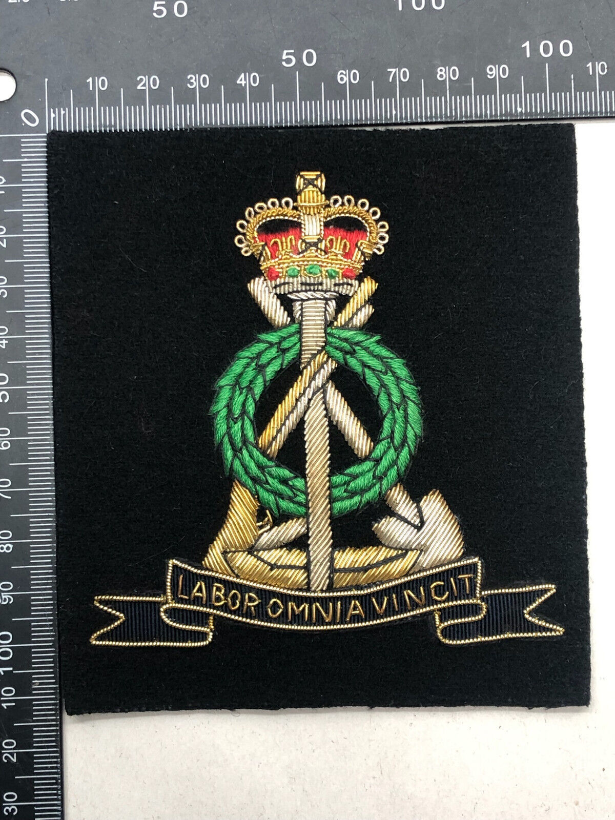 British Army Bullion Embroidered Blazer Badge - Labour Corps - The Militaria Shop