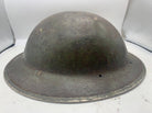 Original WW2 South African Army Mk2 Brodie Helmet - British Style Combat Helmet - The Militaria Shop