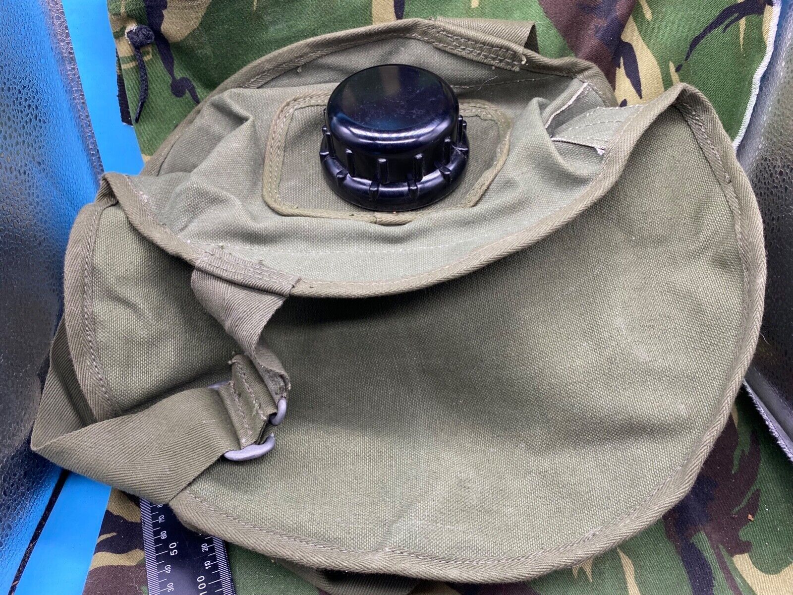 British Army 44 Pattern Water Carrying Bottle & Shoulder Strap for Medics/Gr - The Militaria Shop