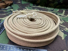 WW2 British Army Webbing Roll SMLE / Bren Sling Type Material Approx 160" x - The Militaria Shop