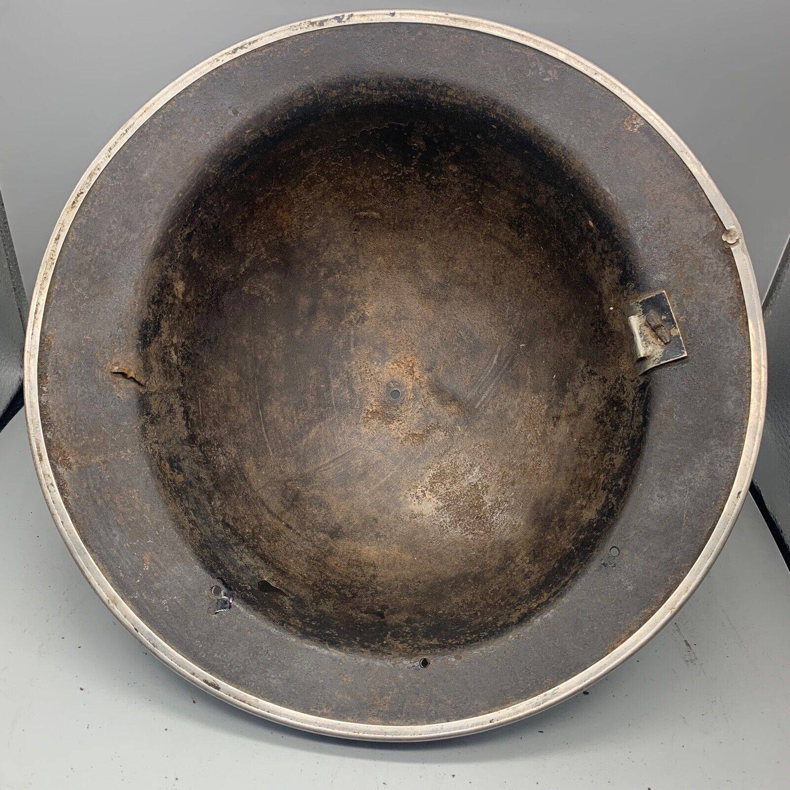 Original WW2 South African Army Mk2 Brodie Helmet - British Style Combat Helmet - The Militaria Shop