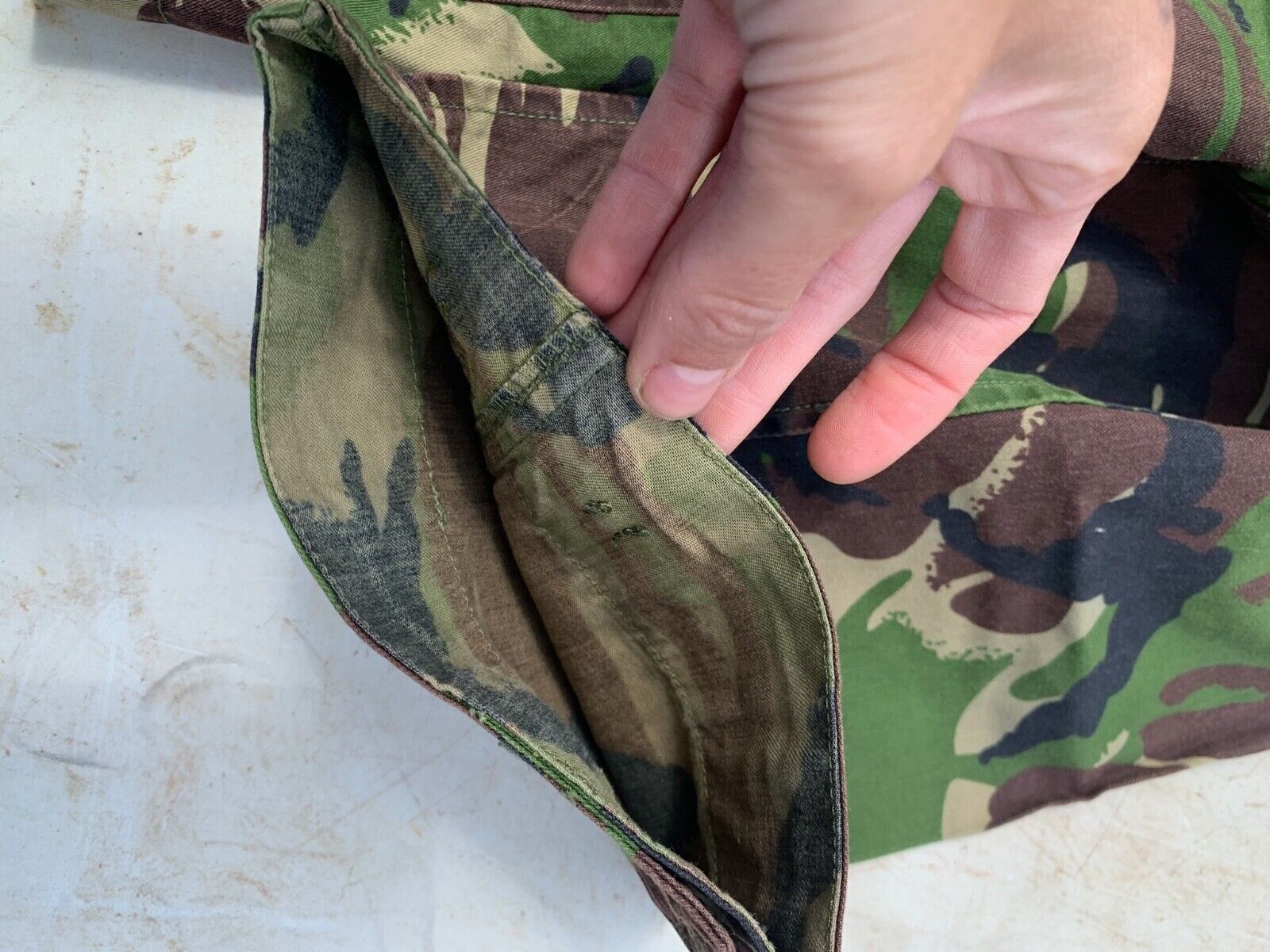 Genuine British Army DPM Woodland Combat Jacket - Size 160/104 - The Militaria Shop
