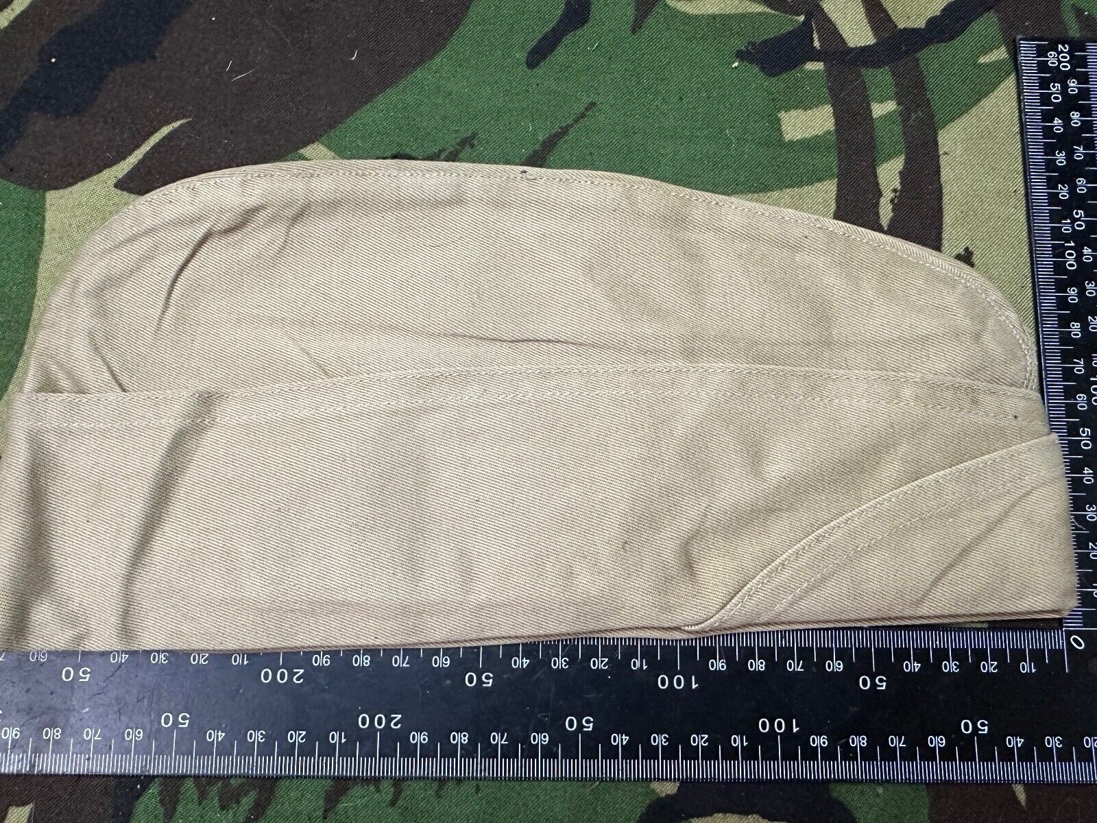 Original WW2 US Army Garrison Side Cap Hat - Old Stock - Combat Servicable - The Militaria Shop