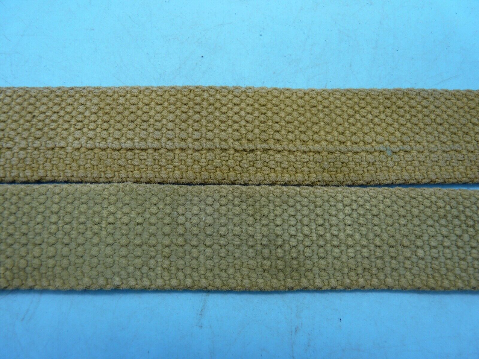 Original WW2 British Army 37 Pattern Canvass Shoulder Strap / Cross Strap - The Militaria Shop