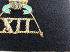 British Army Bullion Embroidered Blazer Badge - 12th Lancers - The Militaria Shop