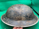 British Army Mk2 Brodie Helmet - Original WW2 - South African Manufactured - The Militaria Shop