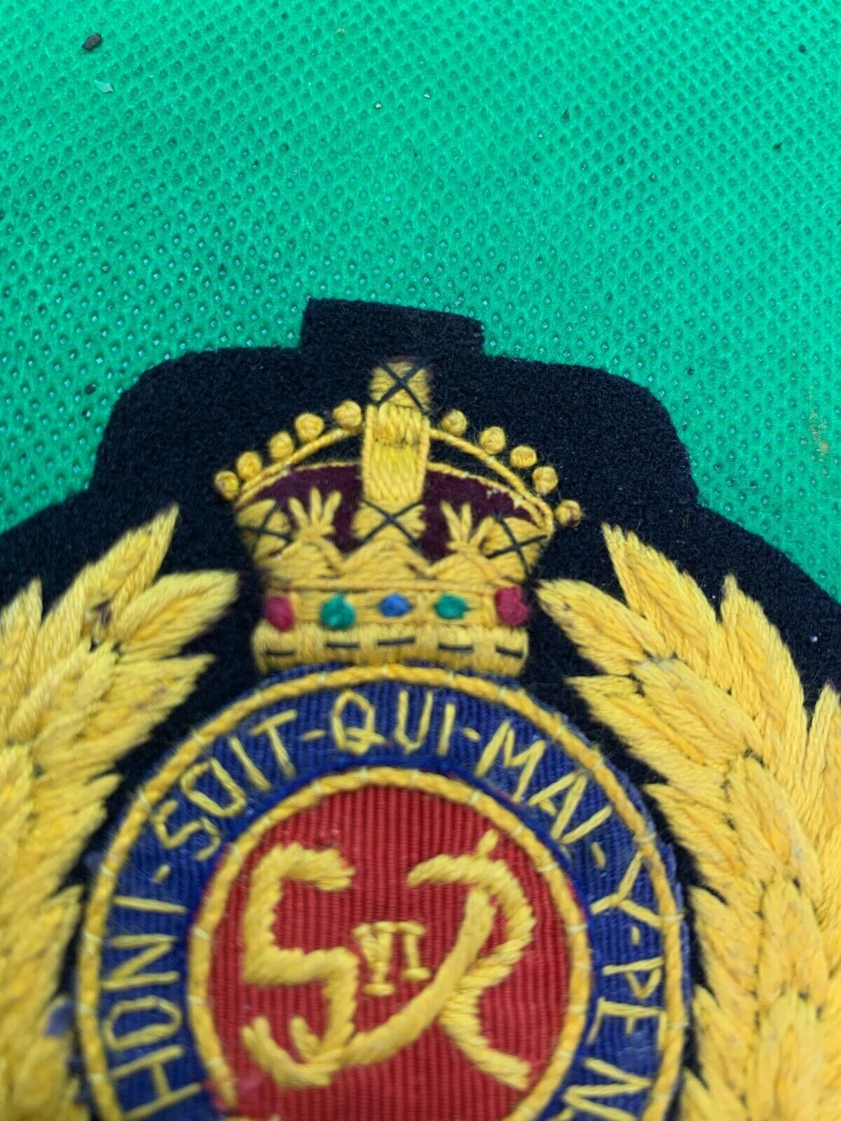 British Army Royal Engineers Embroidered Blazer Badge - The Militaria Shop