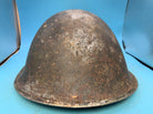 WW2 Mk3 High Rivet Turtle - British / Canadian Army Helmet - Good Original - The Militaria Shop