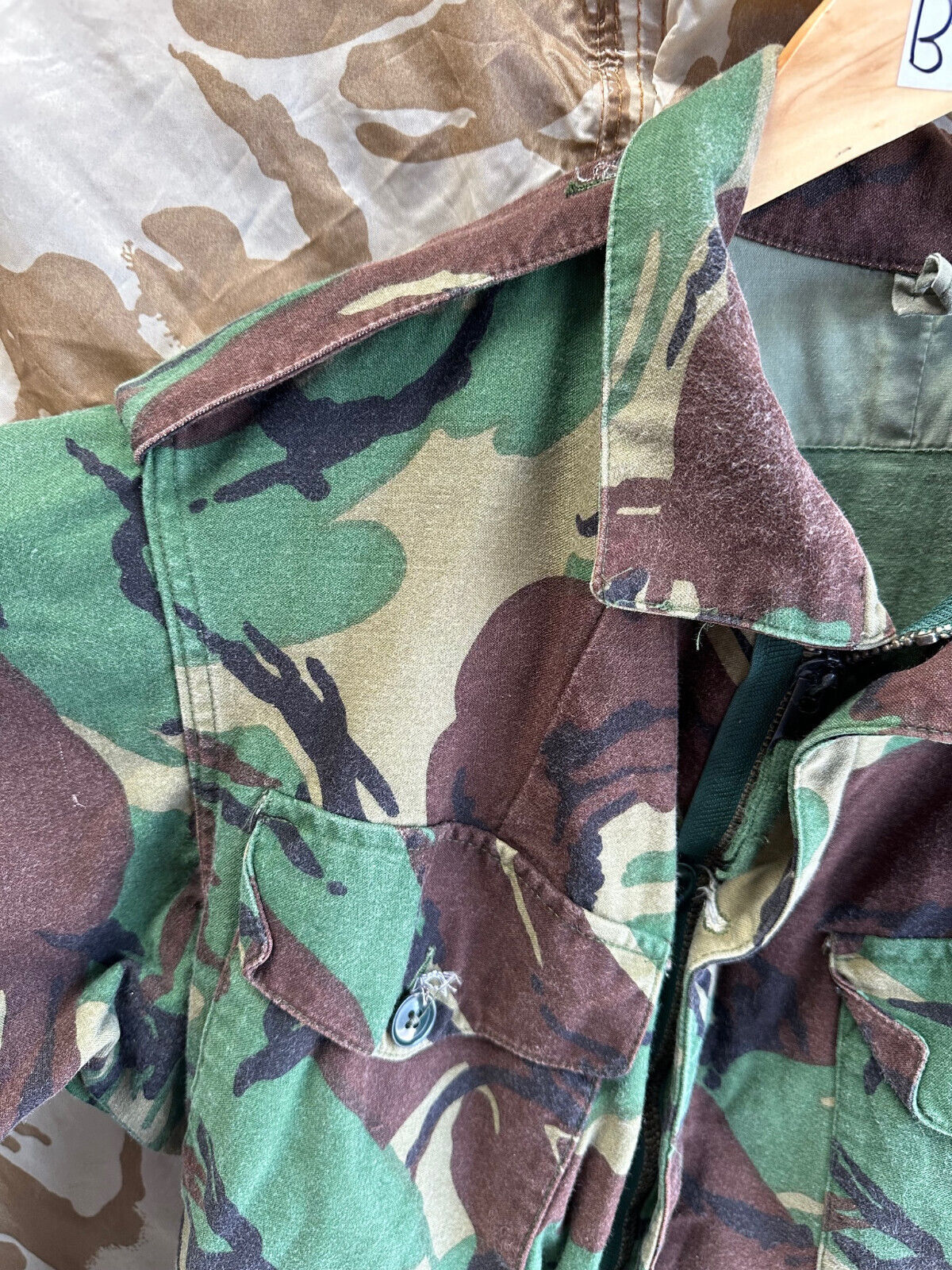 Genuine British Army 1968 Pattern DPM Combat Smock - Size 4 - 38" Chest - The Militaria Shop