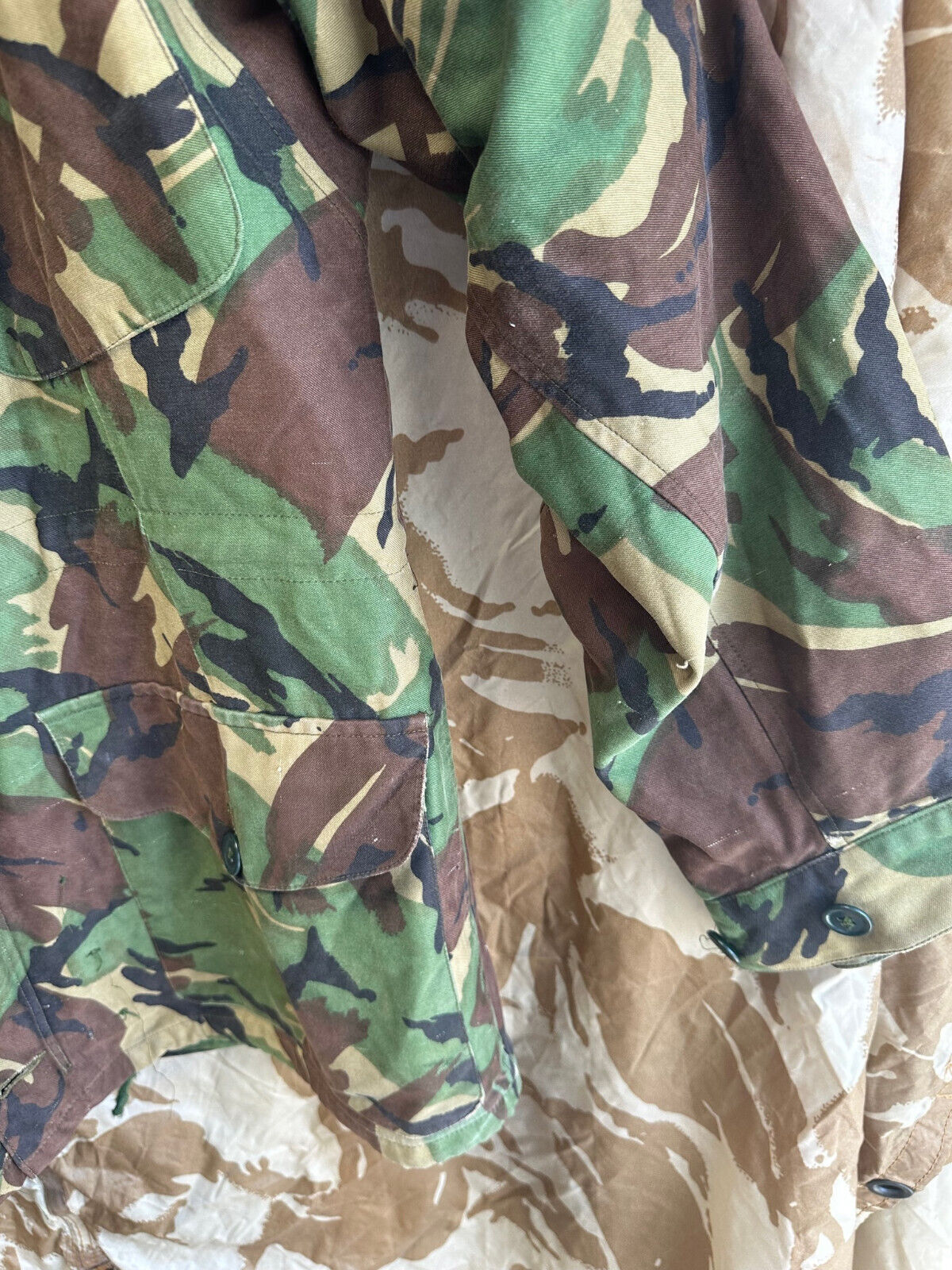 Genuine British Army 1968 Pattern DPM Combat Smock - Size 4 - 40" Chest - The Militaria Shop