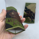 Mercian ACF DPM Rank Slides / Epaulette Pair Genuine British Army - NEW - The Militaria Shop