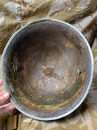WW2 Mk3 High Rivet Turtle - British / Canadian Army Helmet - Nice Original - The Militaria Shop