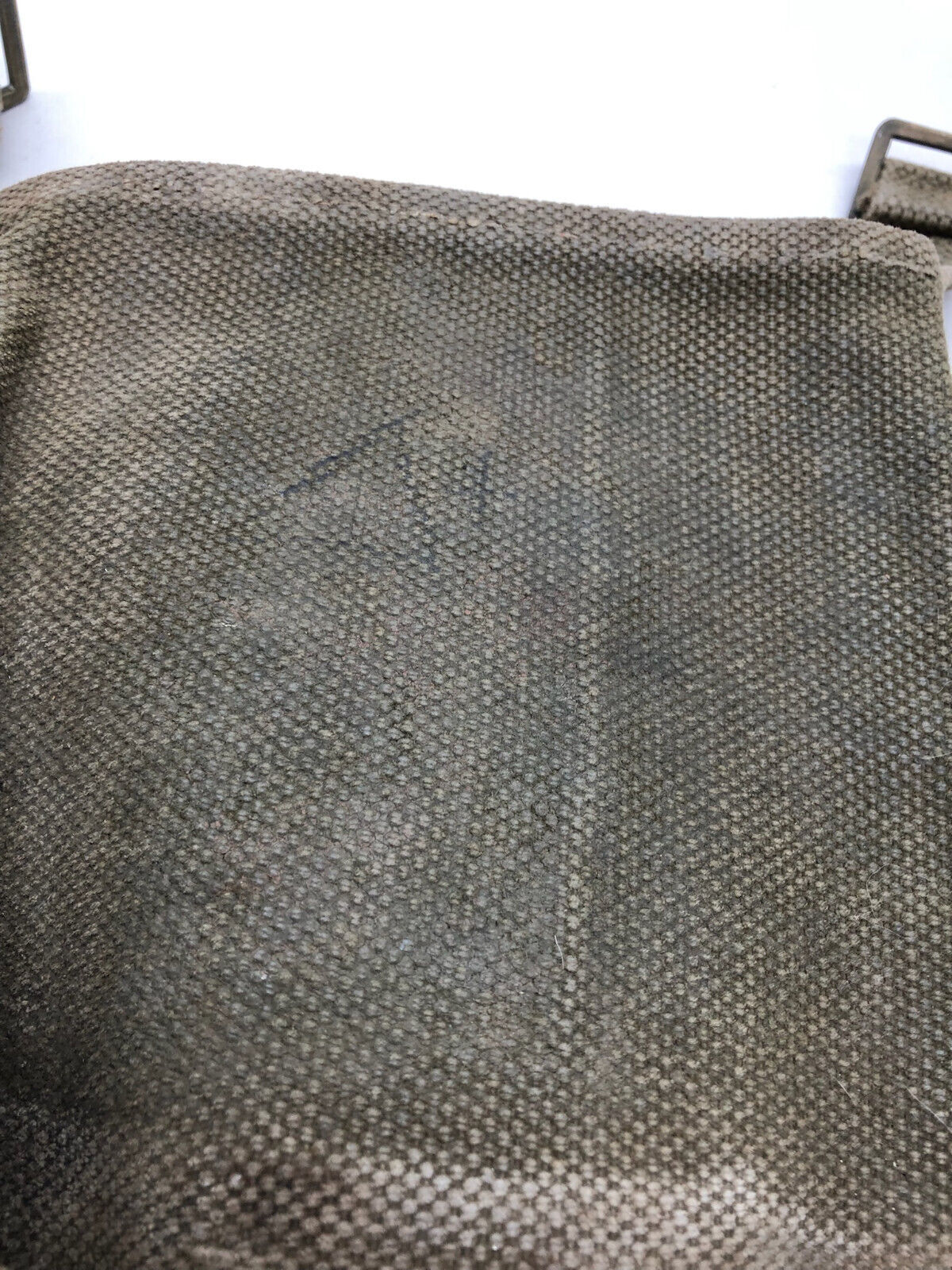 WW2 British Army 37 Pattern Webbing Water Bottle Carrier Harness - 1941 Dated - The Militaria Shop