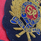 British Army Bullion Embroidered Blazer Badge - Royal Engineers - King's Cr - The Militaria Shop
