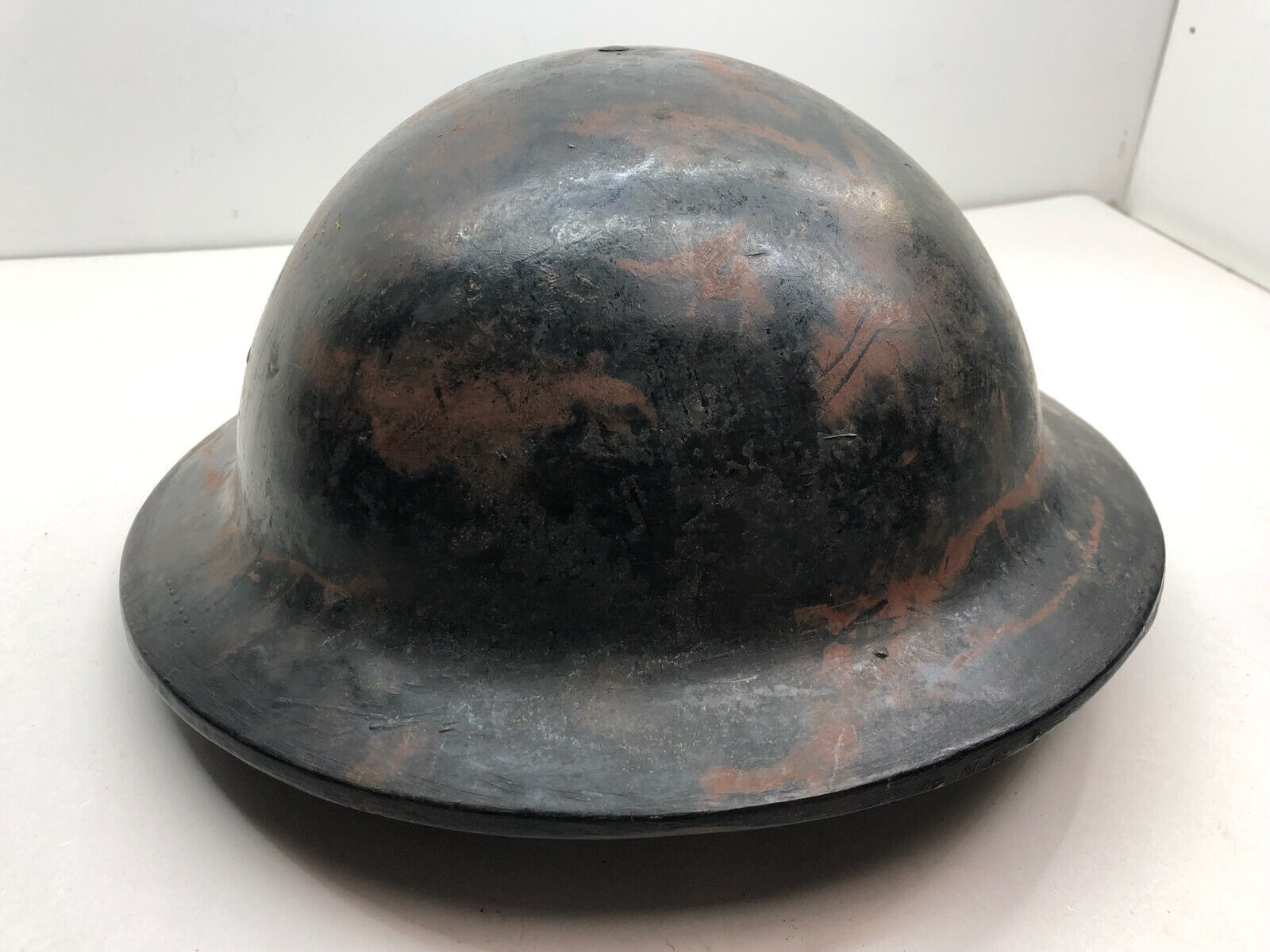 Original WW2 British Home Front Civillian / Private Purchase Helmet - Complete! - The Militaria Shop