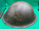 Genuine WW2 Canadian & British Army Helmet - Turtle Mk3 Helmet - The Militaria Shop