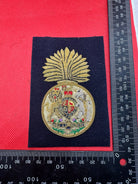 British Army Bullion Embroidered Blazer Badge - Royal Scots Fusiliers Regiment - The Militaria Shop