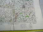 Original WW2 British Army OS Map of England - War Office - Worcester - The Militaria Shop