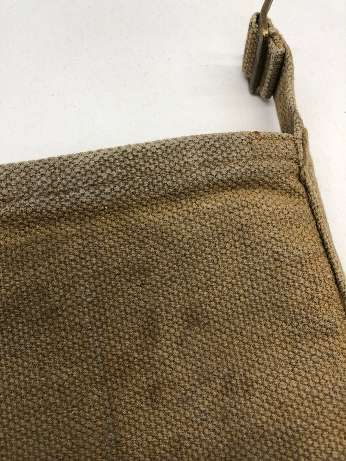 WW2 British Army 37 Pattern Webbing Water Bottle Carrier Harness - 1943 Dated - The Militaria Shop