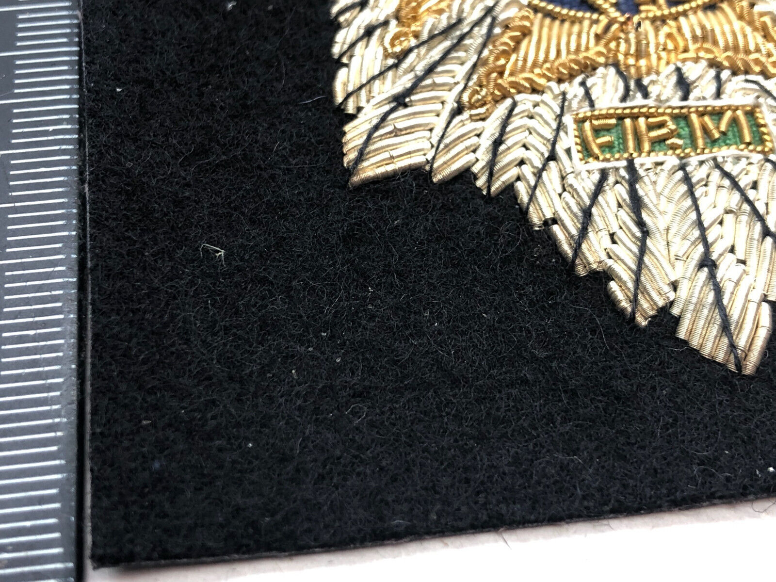 British Army Bullion Embroidered Blazer Badge - Worcestershire & Sherwood Fo - The Militaria Shop