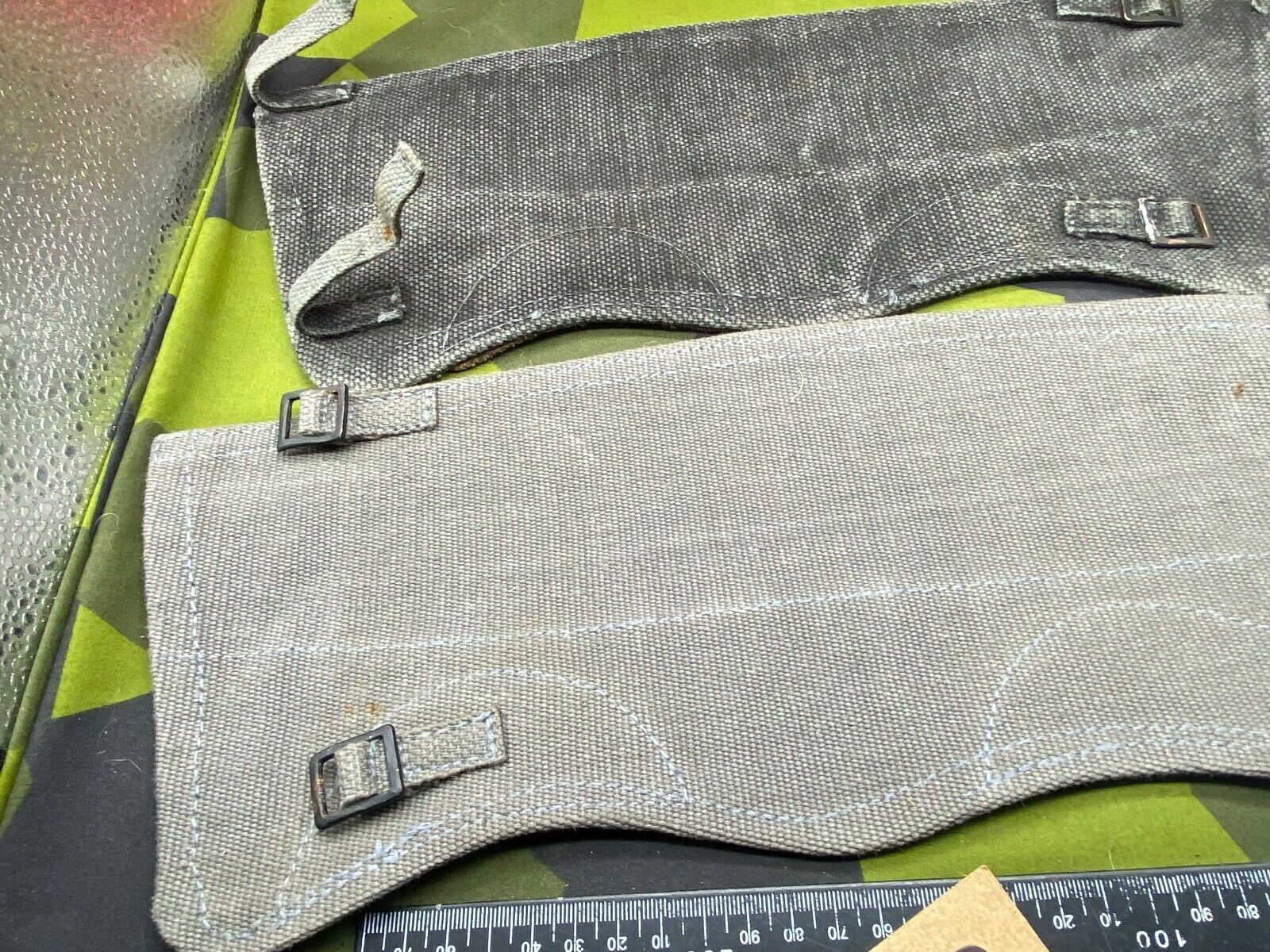 WW2 / 37 Pattern Royal Air Force / RAF Spats - 1958 Dated - The Militaria Shop