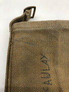 WW2 British Army 37 Pattern Webbing Water Bottle Carrier Harness - 1943 Dated - The Militaria Shop