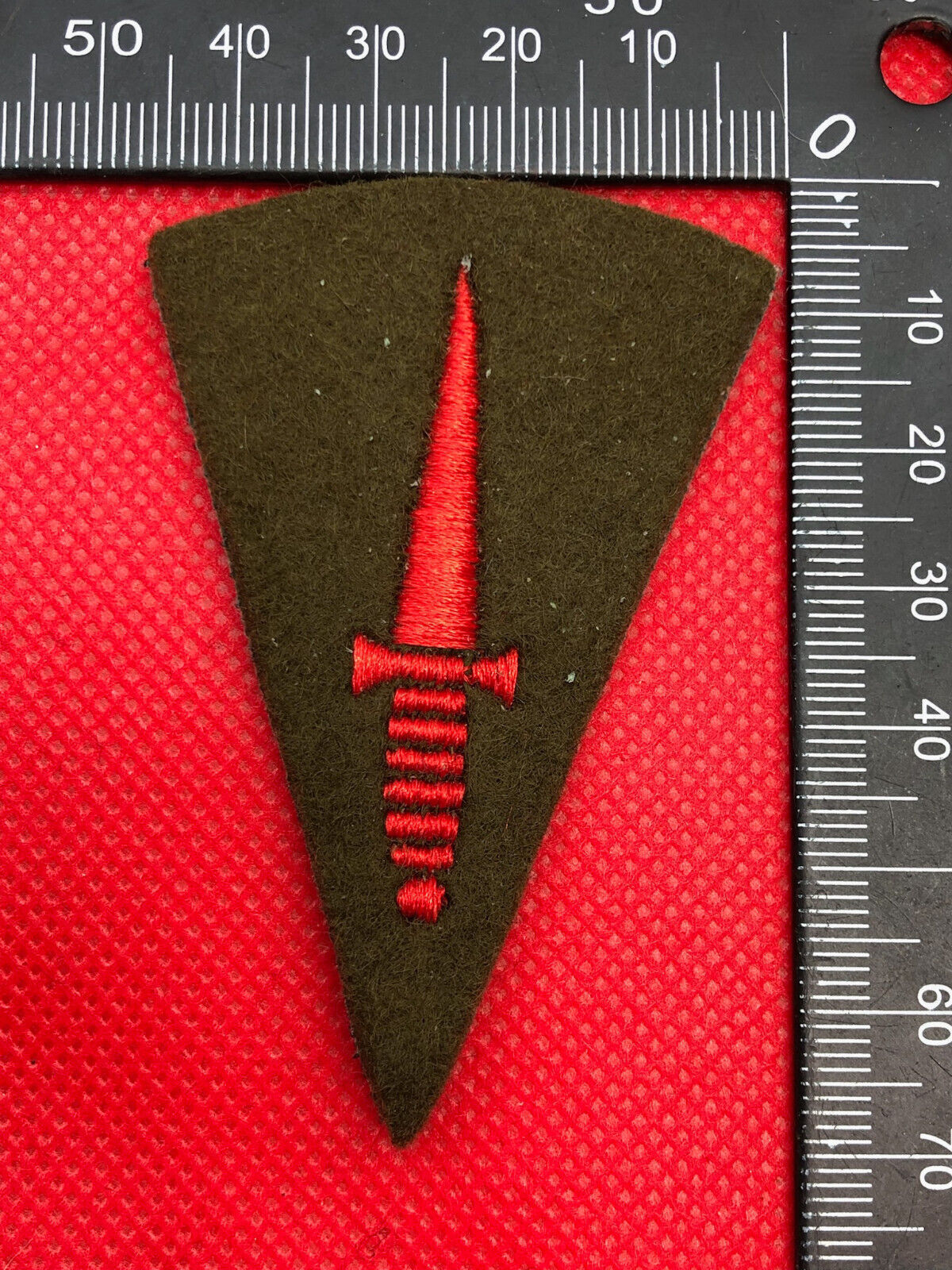 Genuine British Army / Navy Royal Marrines Commando Daggar Badge Patch - The Militaria Shop