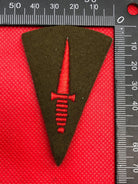 Genuine British Army / Navy Royal Marrines Commando Daggar Badge Patch - The Militaria Shop