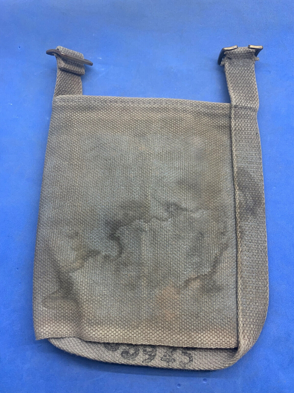 WW2 British Army / RAF 37 Pattern Webbing Water Bottle Carrier Harness 1942 Date - The Militaria Shop