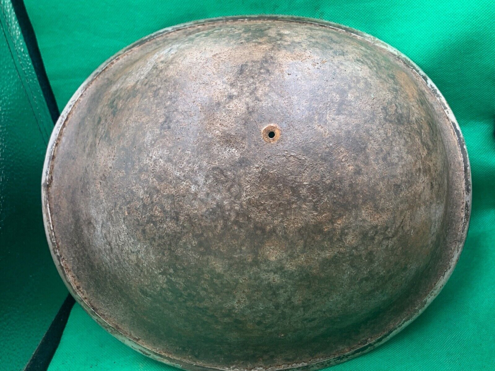 Original WW2 British Army / Canadian Army Mk3 Turtle Combat Helmet - The Militaria Shop