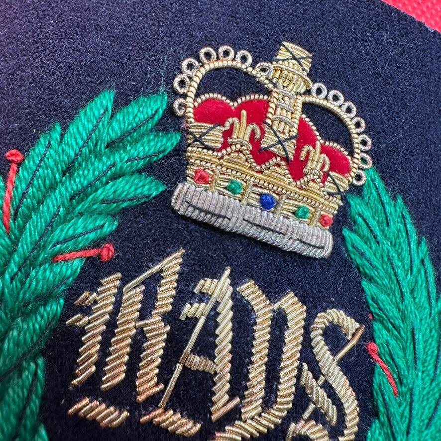 British Army Bullion Embroidered Blazer Badge - 2nd Dragoon Guards - The Militaria Shop