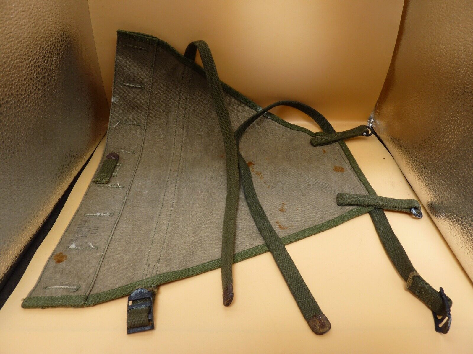 Original WW2 US Army M1928 Haversack Pack Tail - 1944 Dated - The Militaria Shop