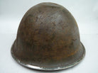 Original WW2 British / Canadian Mk3 Turtle Helmet Great Paint - The Militaria Shop