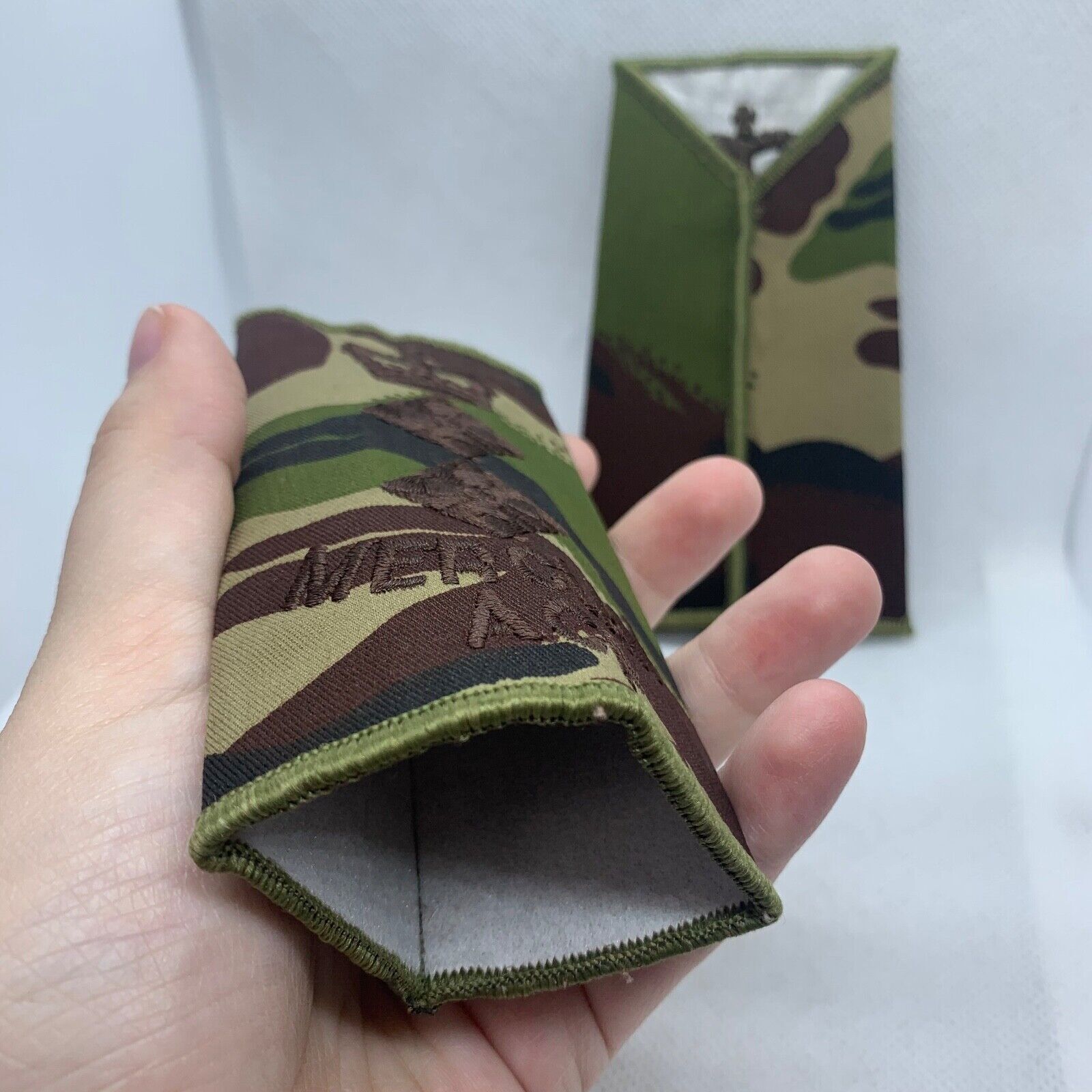 Mercian ACF DPM Rank Slides / Epaulette Pair Genuine British Army - NEW - The Militaria Shop