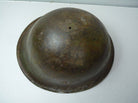 Original WW2 British / Canadian Army Mk3 High Rivet Turtle Army Combat Helmet - The Militaria Shop
