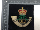 British Army Bullion Embroidered Blazer Badge - Durham Light Infantry - The Militaria Shop