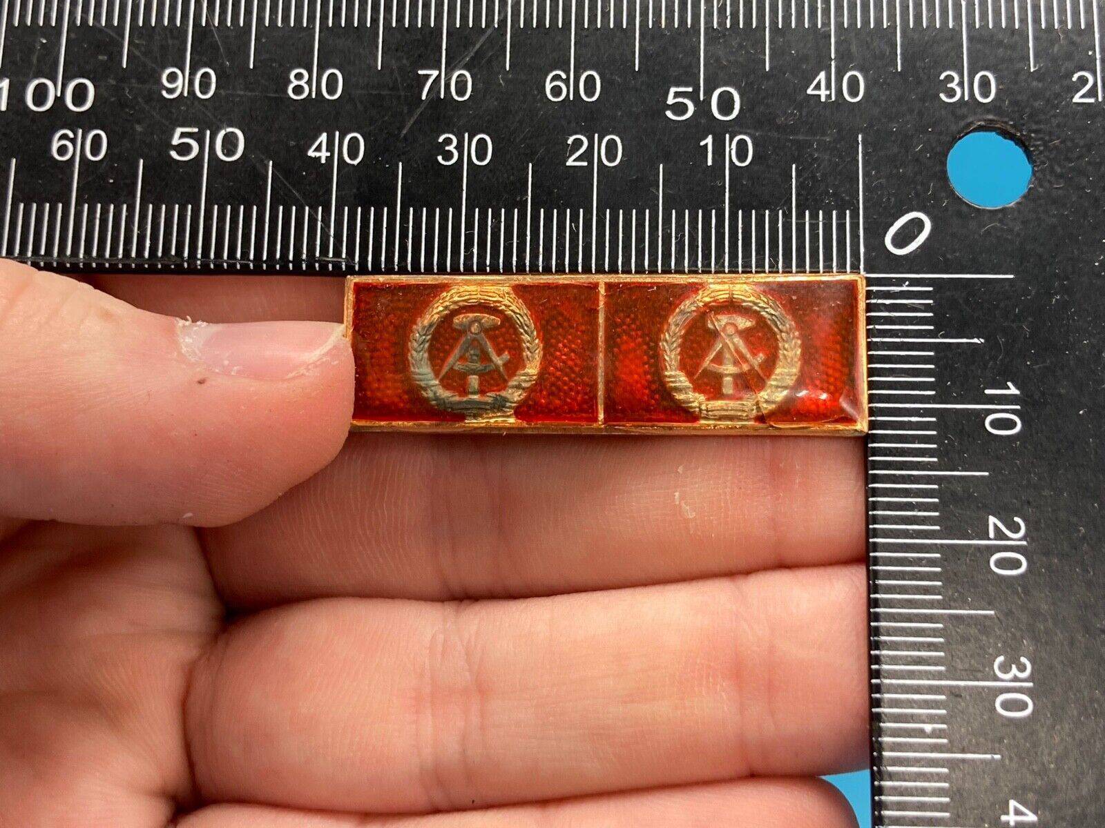 Genuine East German DDR Medal Ribbon Bar - Patriotic Workers Medal - The Militaria Shop