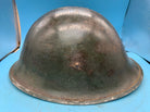WW2 Mk3 High Rivet Turtle - British / Canadian Army Helmet - Good Original - The Militaria Shop
