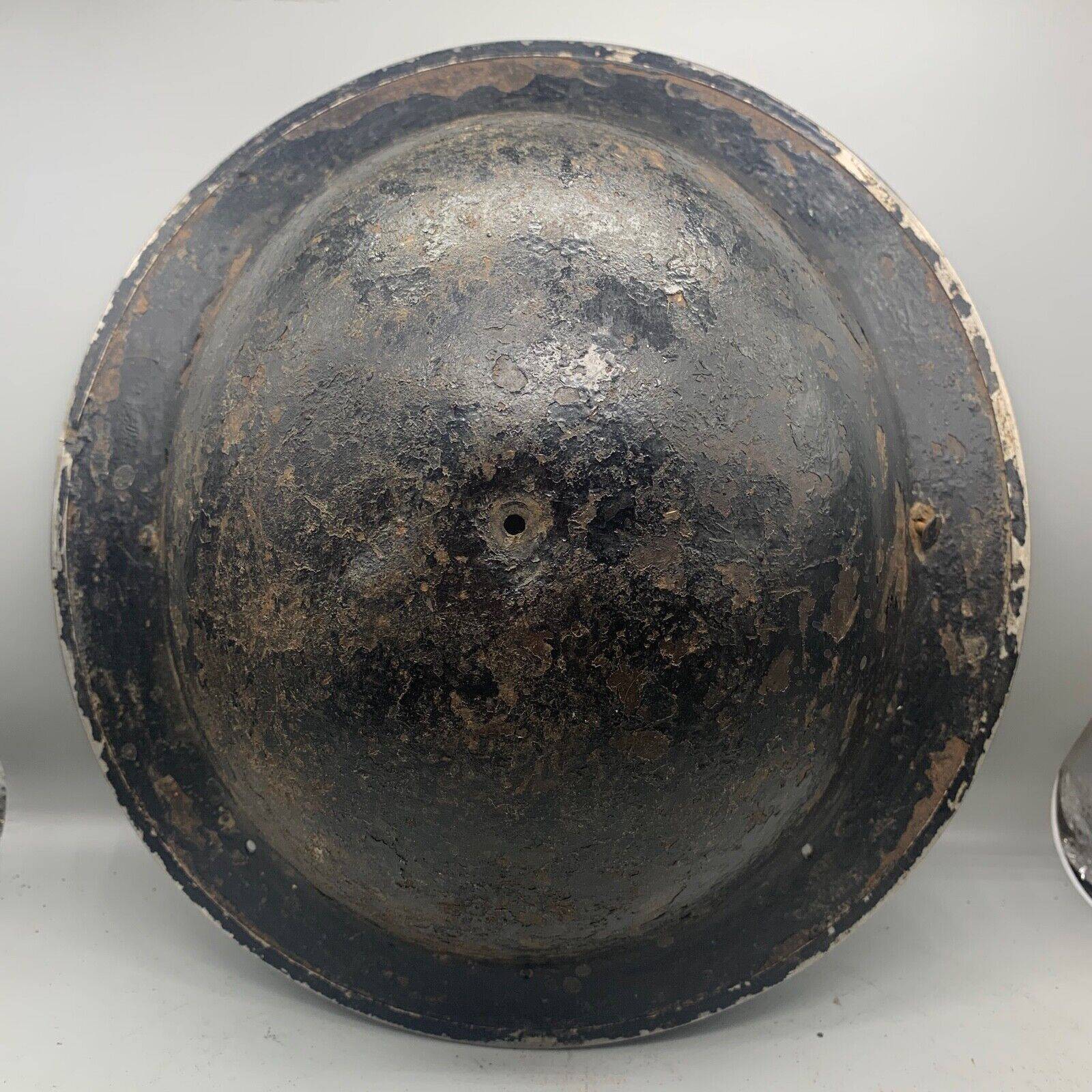 Original WW2 South African Army Mk2 Brodie Helmet - British Style Combat Helmet - The Militaria Shop