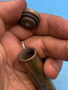 Original British Army WW1 / WW2 SMLE Lee Enfield Brass Oil Bottle - The Militaria Shop