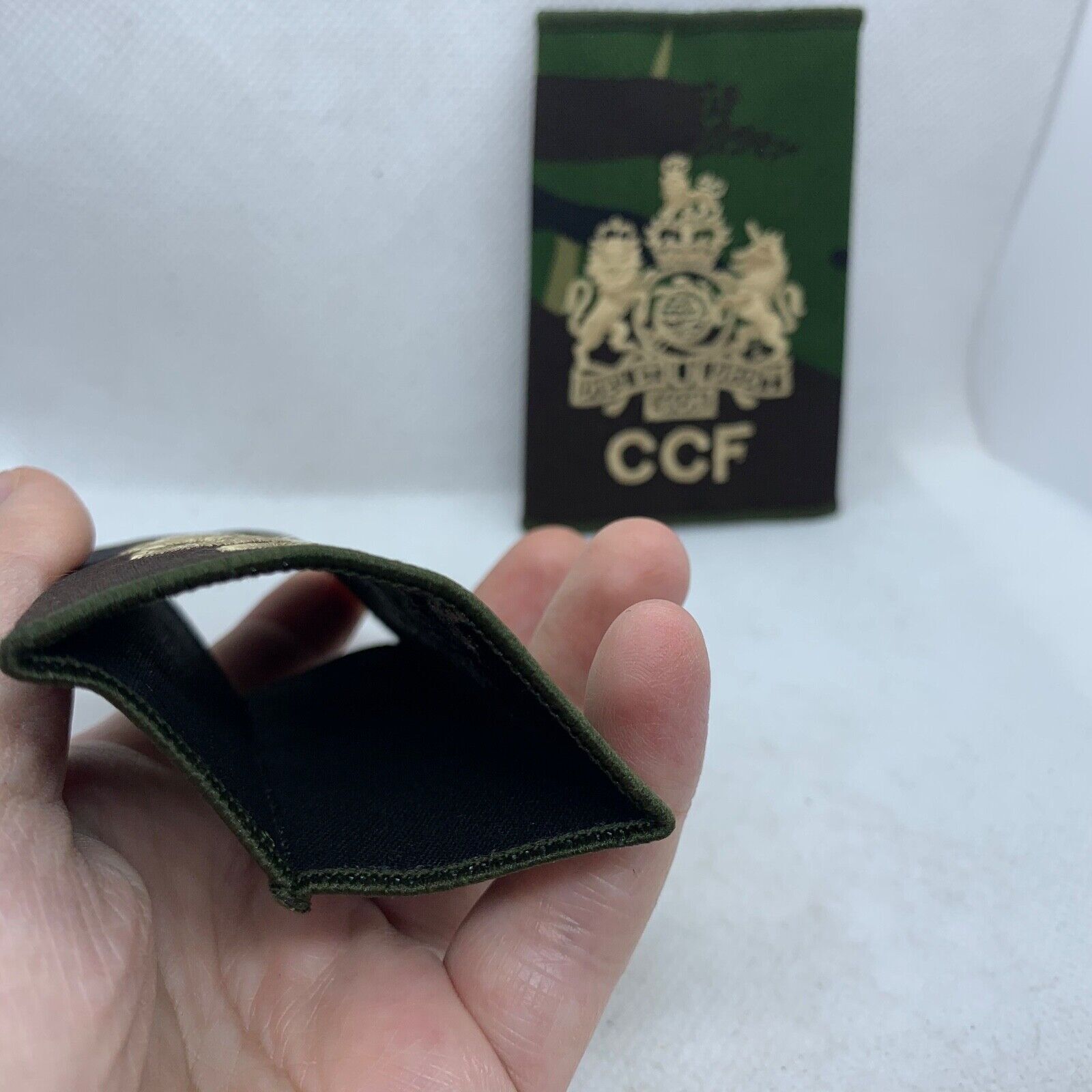 CCF DPM Camo Rank Slides / Epaulette Pair Genuine British Army - NEW - The Militaria Shop