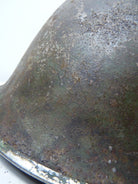 Mk3 Canadian / British Army Original WW2 Turtle Helmet High Rivet - The Militaria Shop