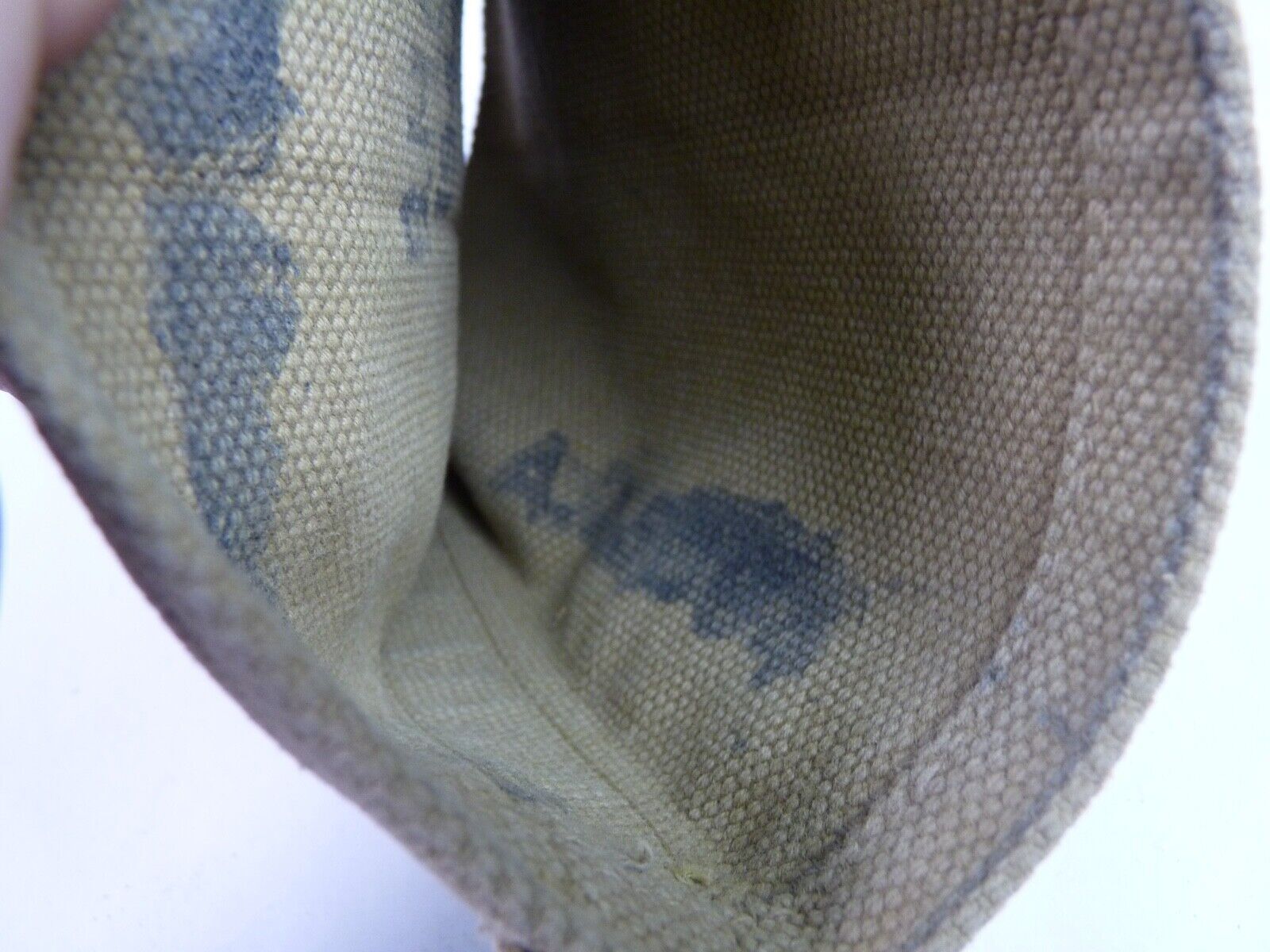 Original WW2 British Army Soldiers Water Bottle Carrier Harness - Dated 1944 - The Militaria Shop