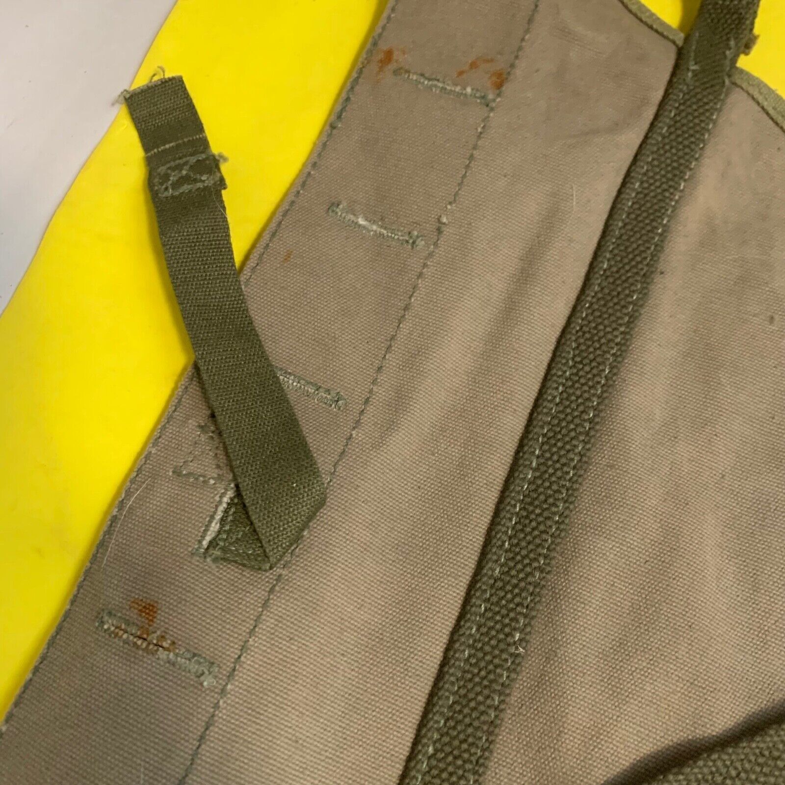 Original WW2 US Army M1928 Haversack Pack Tail - 1944 Dated - The Militaria Shop