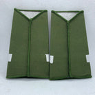 CCF OD Green Rank Slides / Epaulette Pair Genuine British Army - NEW - The Militaria Shop