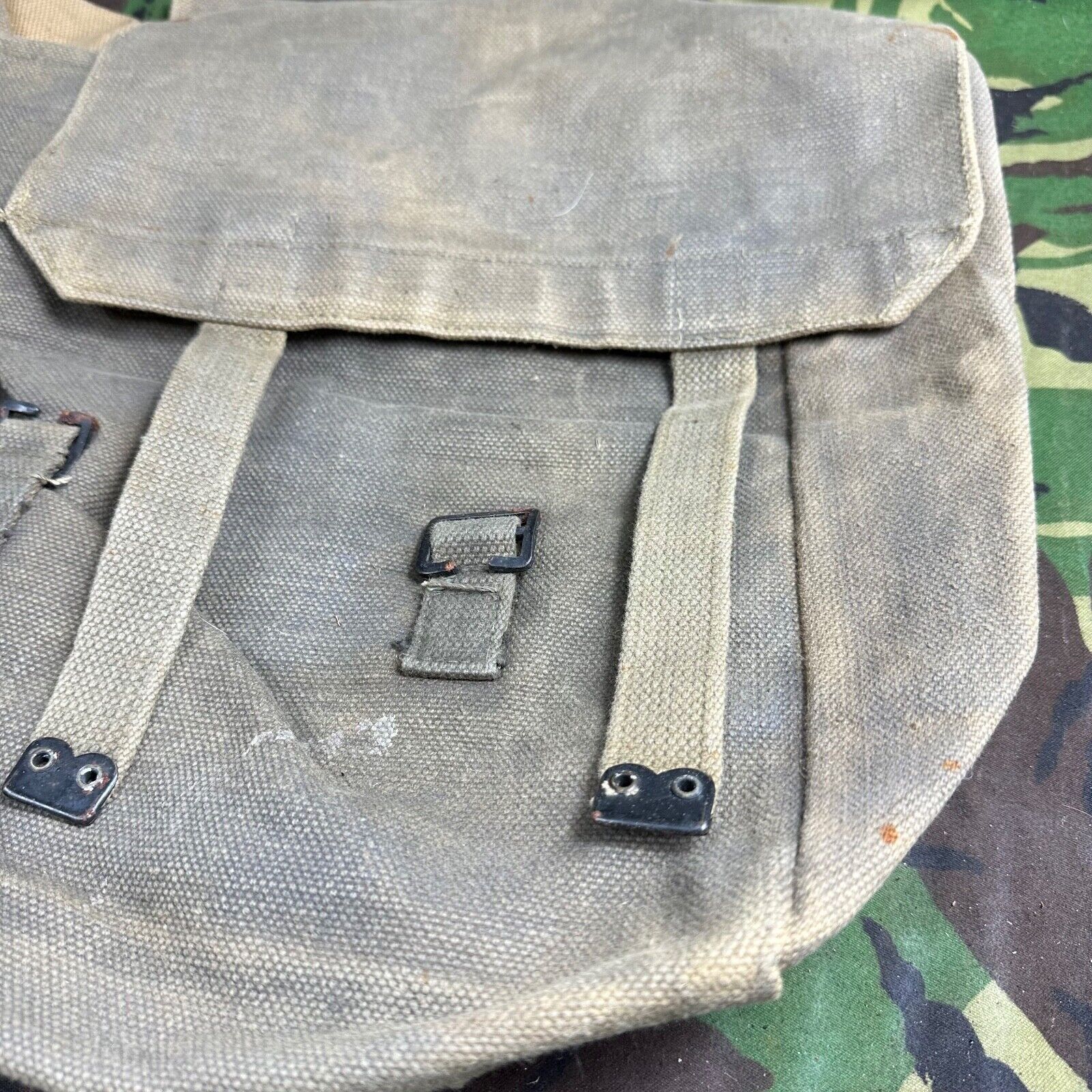 British Army / RAF 37 Pattern Large Pack - WW2 Pattern -Used Condition Original - The Militaria Shop
