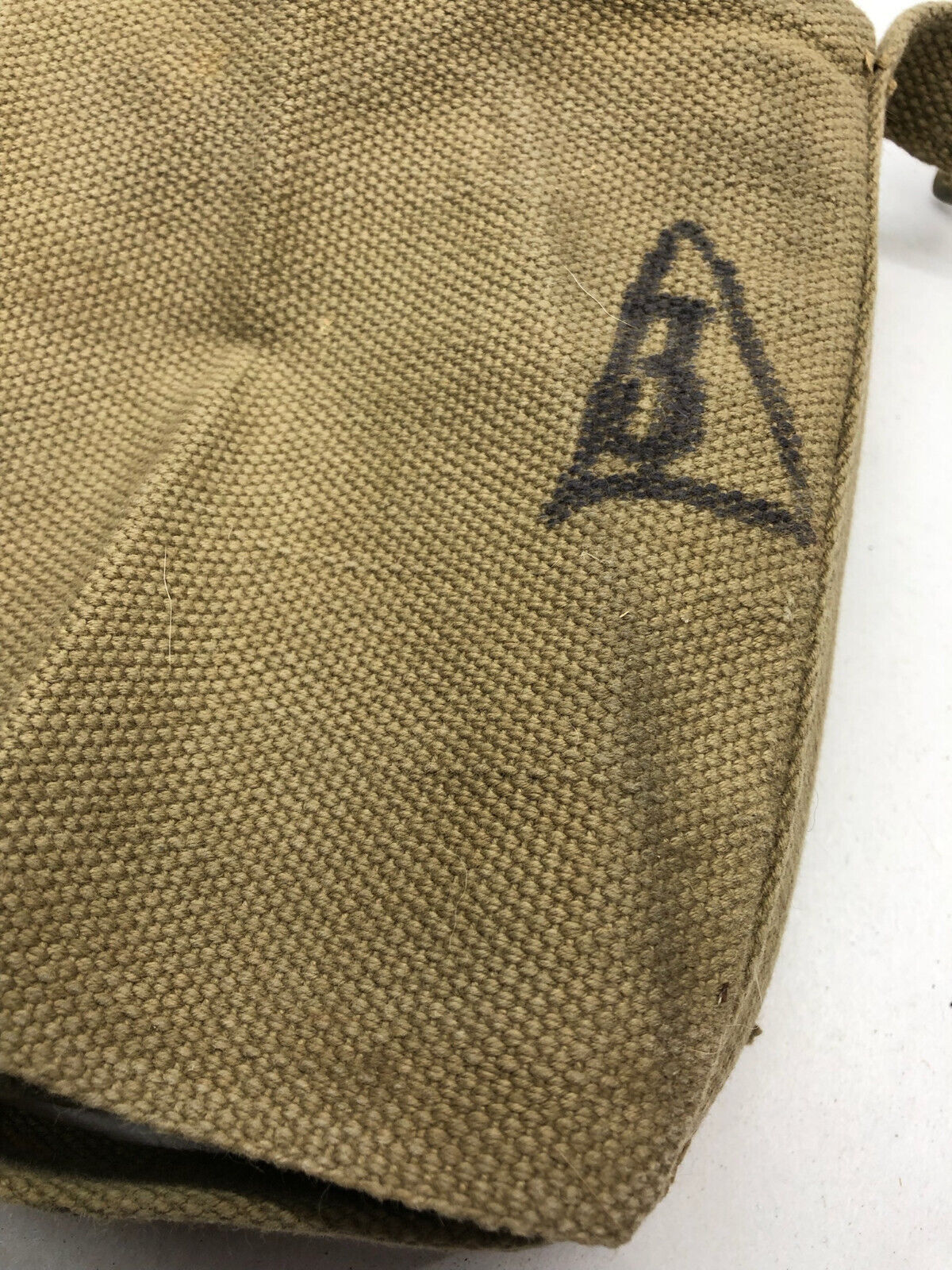 WW2 British Army 37 Pattern Webbing Water Bottle Carrier Harness - 1942 Dated - The Militaria Shop