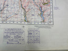 Original WW2 British Army OS Map of England - War Office - Brecon & Llandove - The Militaria Shop